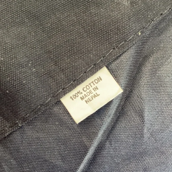 Peace sign & Flowers long shoulder bag - Picture 16 of 16